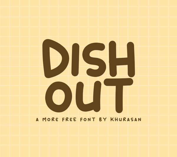 Dish Out Free Font