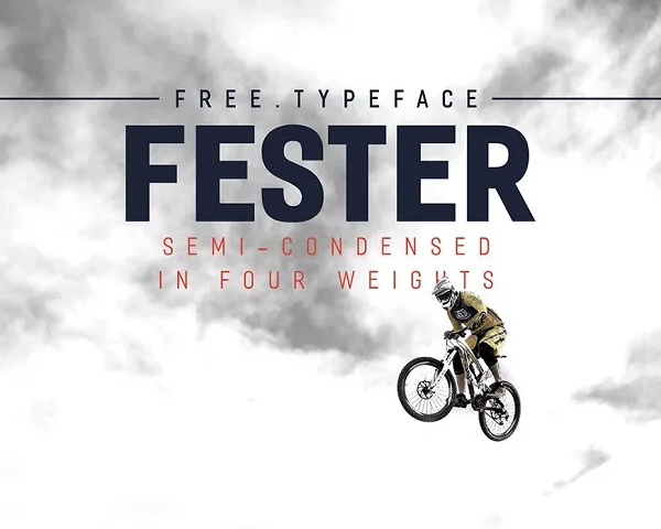 Fester Free Font