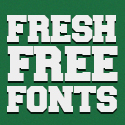 Post thumbnail of Free Fonts: 23 New Fresh Fonts For Designers
