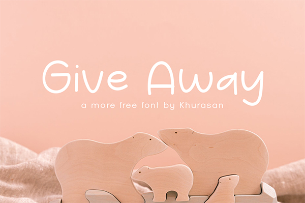 Give Away Free Font
