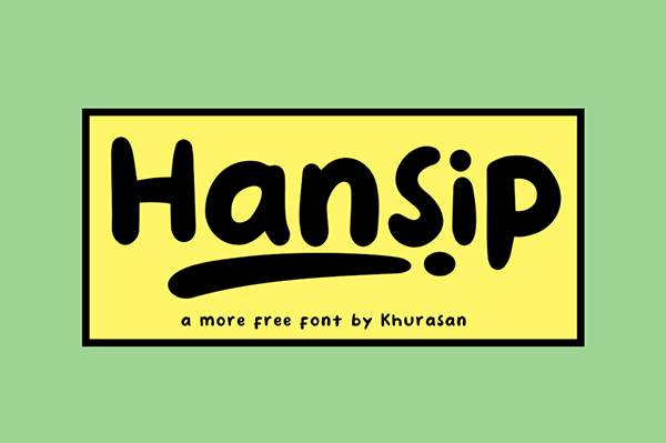 Hansip Free Font