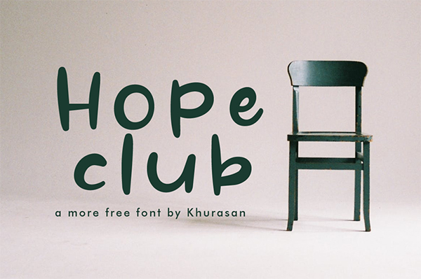 Hope Club Free Font