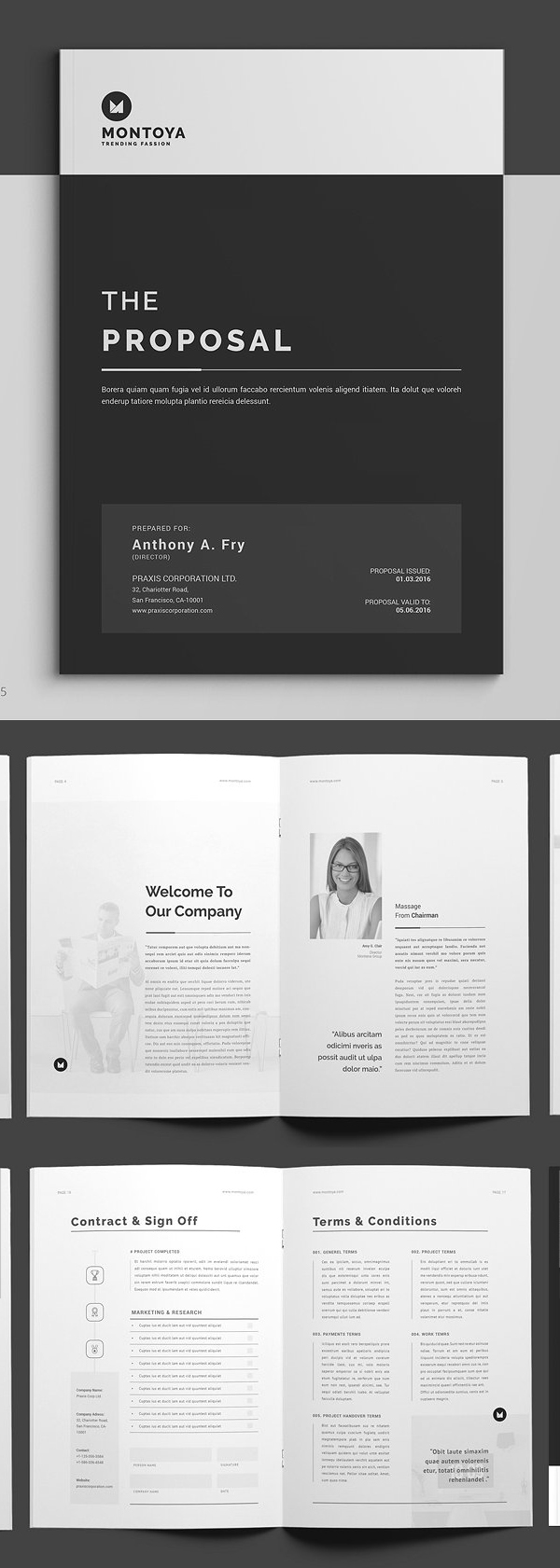 Professional Business Proposal Template (18 pages)