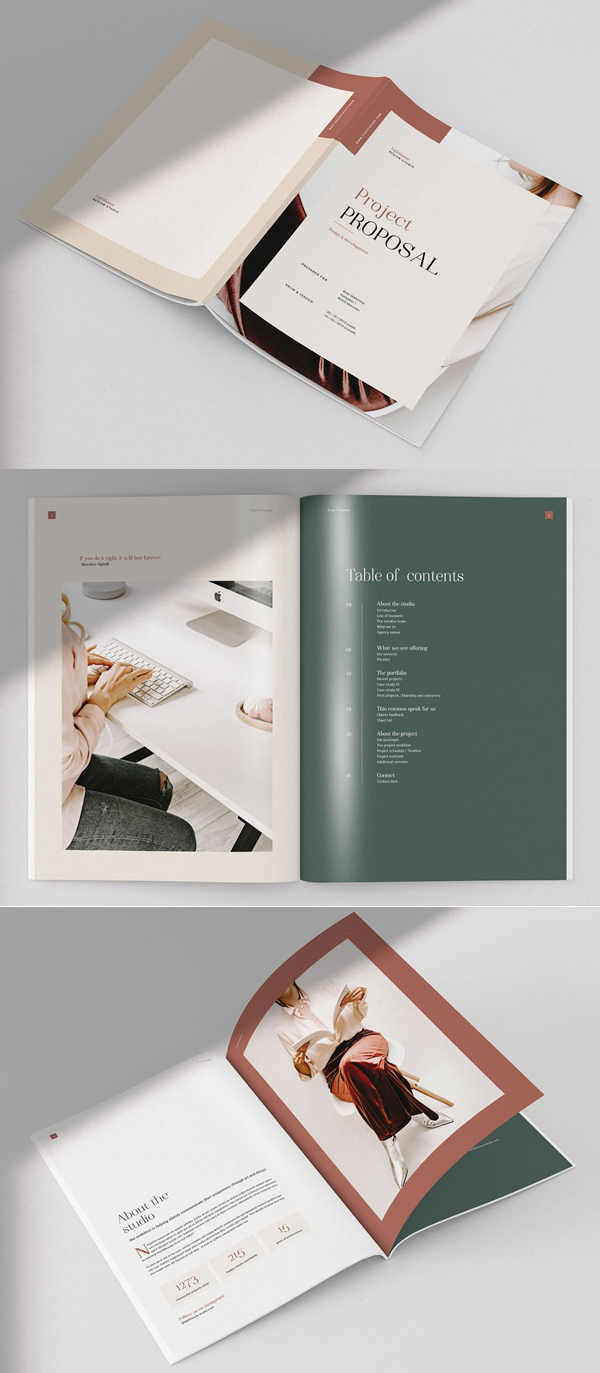 Lighthouse – Project Proposal Brochure Template