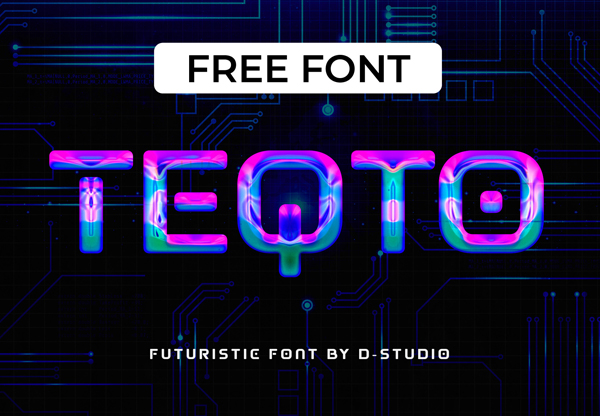 Teqto Free Font