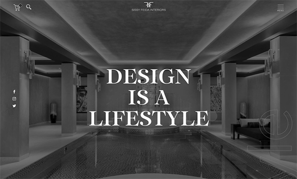 Sissy Feida Interiors - Website Design For Inspiration