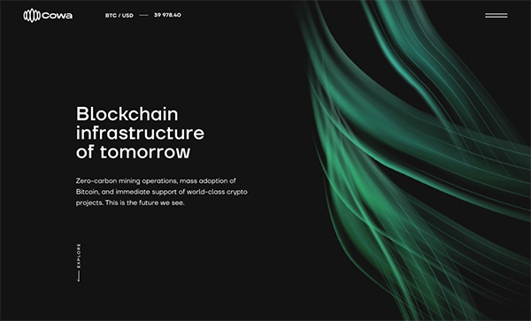 Cowa Future Ready Mining - Website Design For Inspiration