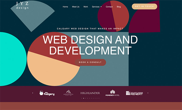 JYZ Design Inc - Website Design For Inspiration