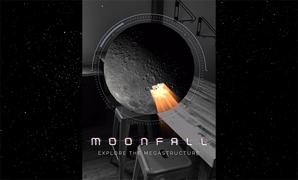Moonfall AR Experience - Website Design For Inspiration