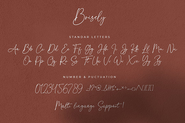 Brisely Handwritten Font