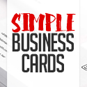 Post thumbnail of Business Cards Design: 30 Simple Print Templates