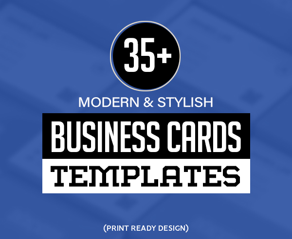 Business Cards Templates: 35+ Stylish Design