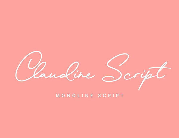 Claudine Script Handwitten Font