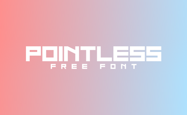 Pointless Free Font
