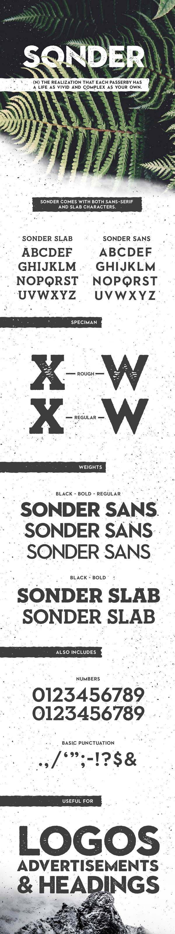 Sonder Vintage Rough Font 