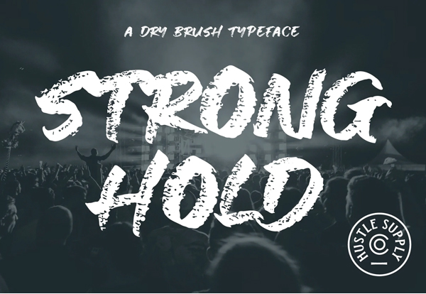 Stronghold Brush Free Font