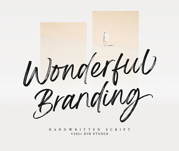 Wonderful Branding Handwritten Font