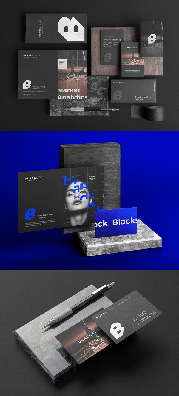 Blackstock Branding Mockup Kit