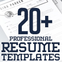 Post Thumbnail of 20+ Professional CV Resume Templates in 2022