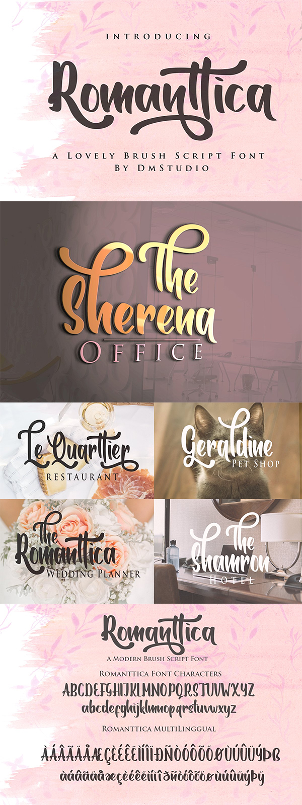 60 Best Brush Fonts For Graphic Designers - 22