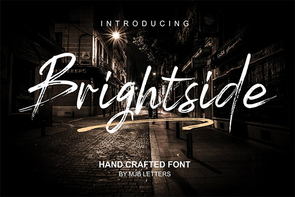 60 Best Brush Fonts For Graphic Designers - 29