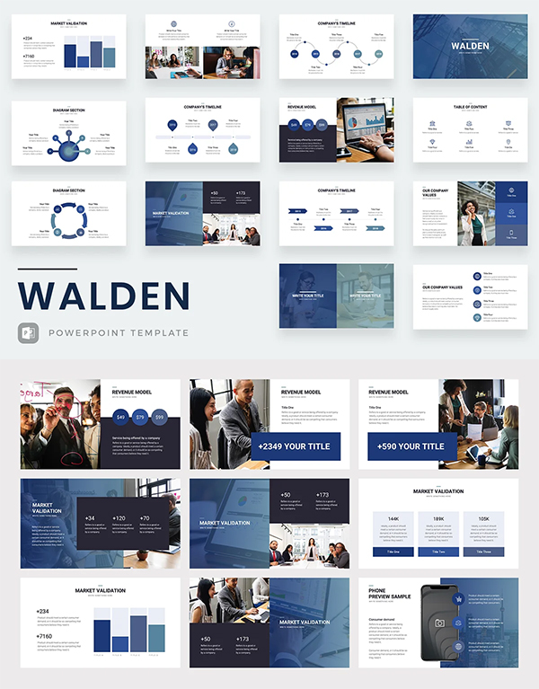 Walden PowerPoint Template