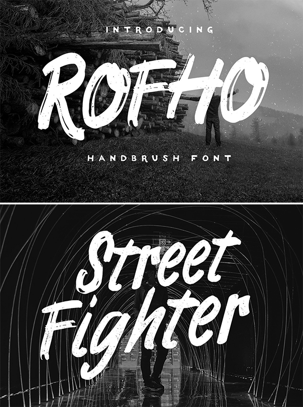 60 Best Brush Fonts For Graphic Designers - 10