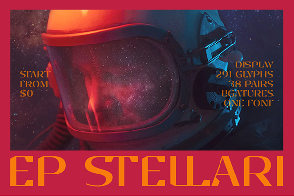 EP Stellari Display Font