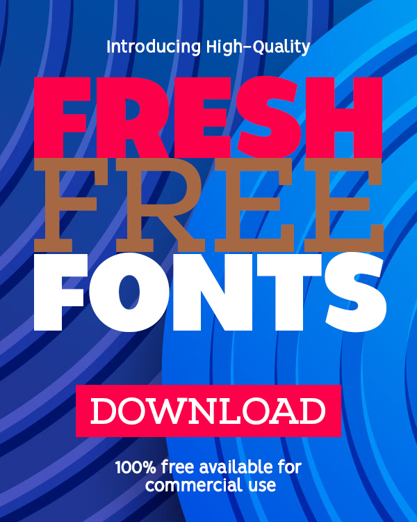 24 Fresh Free Fonts For Graphic Designers