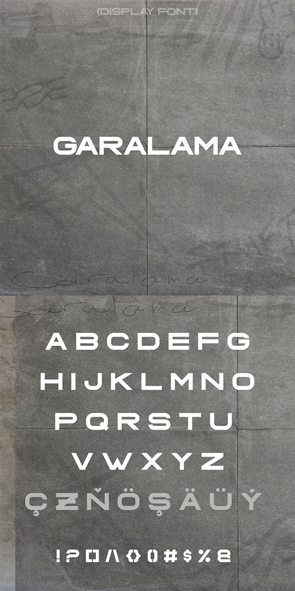 Garalama Free Font
