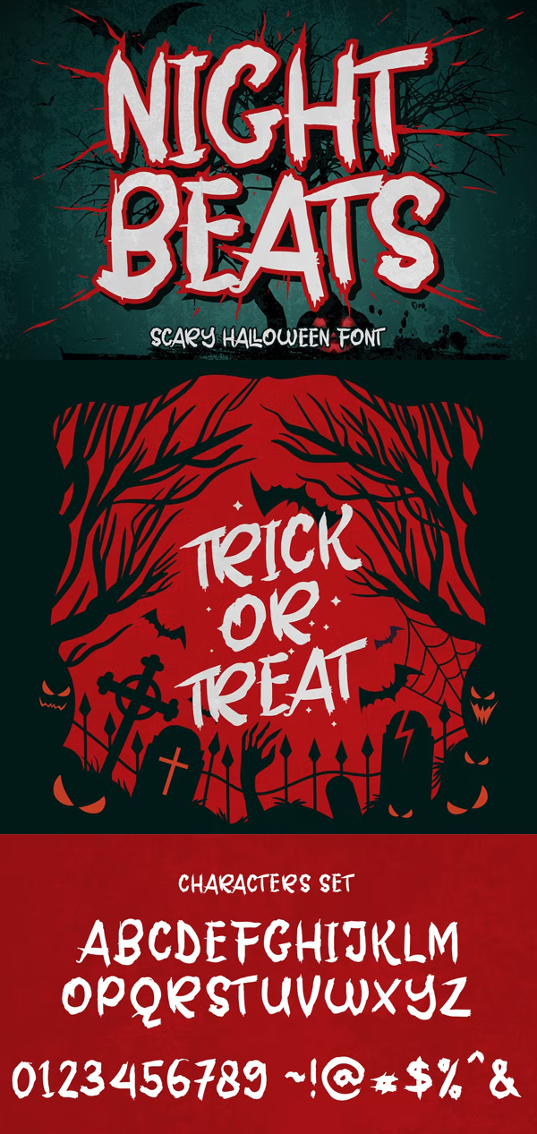 Scary Halloween Font