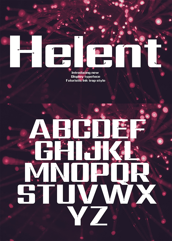 Helent Display Font