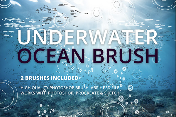 Underwater Ocean Brush