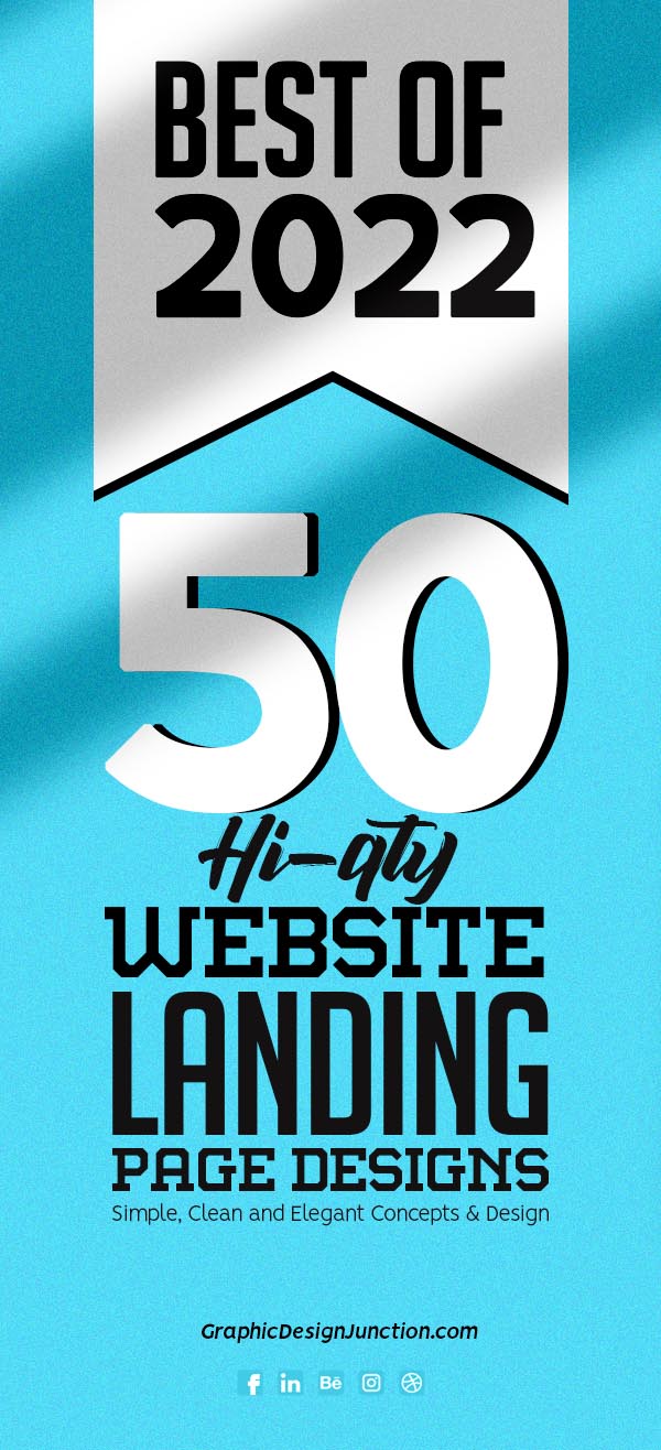 50 Website Landing Page Design – Best Of 2022