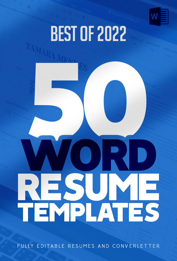 50 Best Word Resume Templates Of 2022