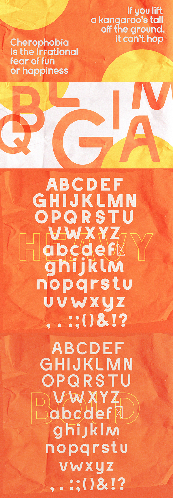 Aumo font letters