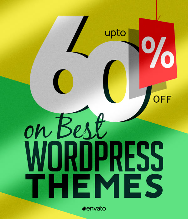 Best WordPress Themes – Cyber Monday Sale 60% OFF