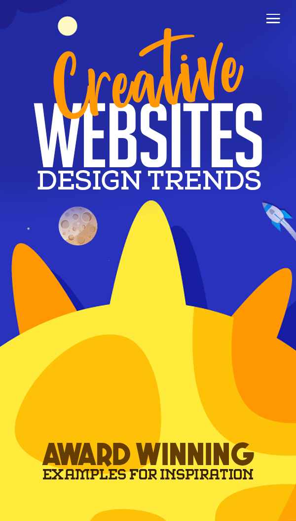 45+ Websites with Creative Design Trends For Inspiration