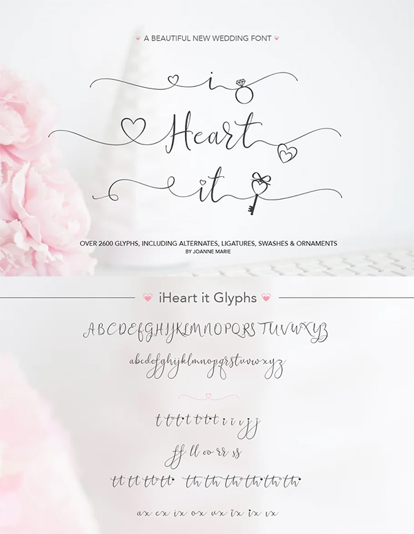 Awesome Wedding Font