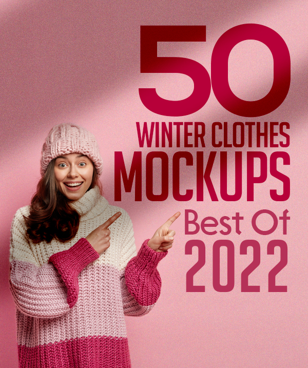 50 Hi-Qty Winter Clothes Mockups – Best Of 2022