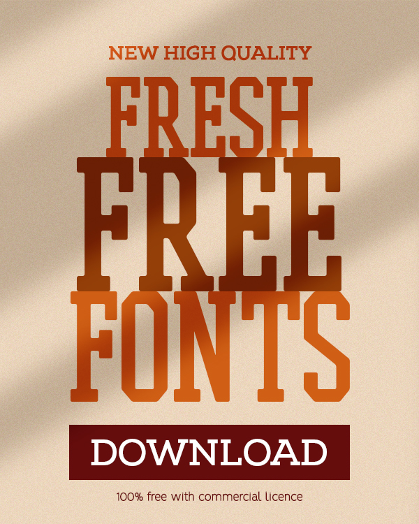 19 Fresh Free Fonts Download