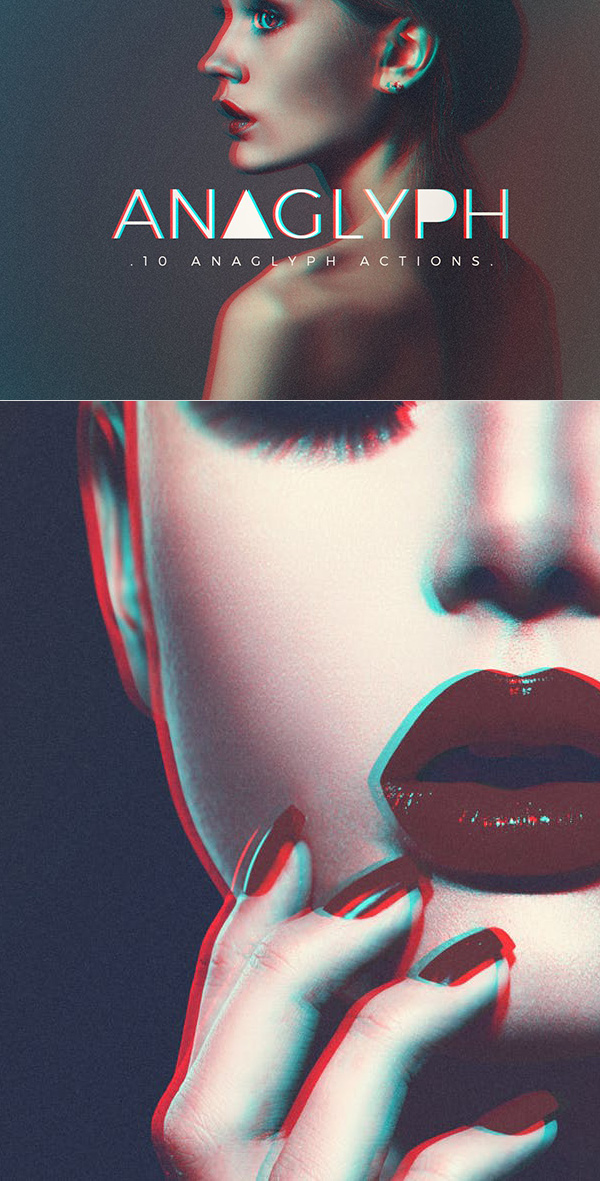 Anaglyph Photoshop Actions