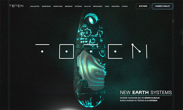 Totem  - Website Design For Inspiration  