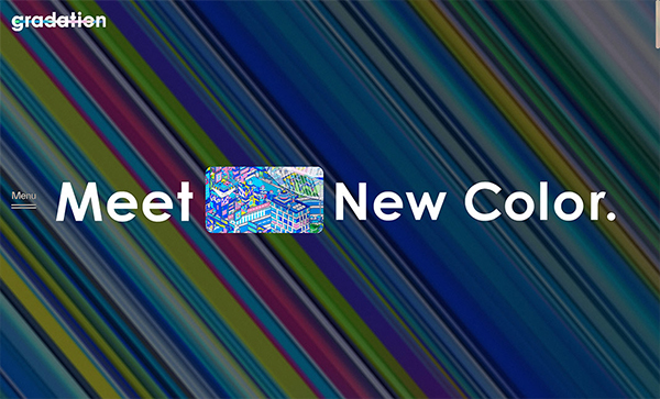 Meet New Color  - Website Design For Inspiration  