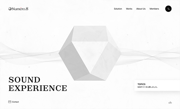 Numéro Website Design  - Website Design For Inspiration  