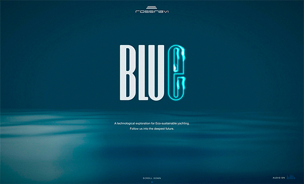 Blue Website Design  - Website Design For Inspiration  