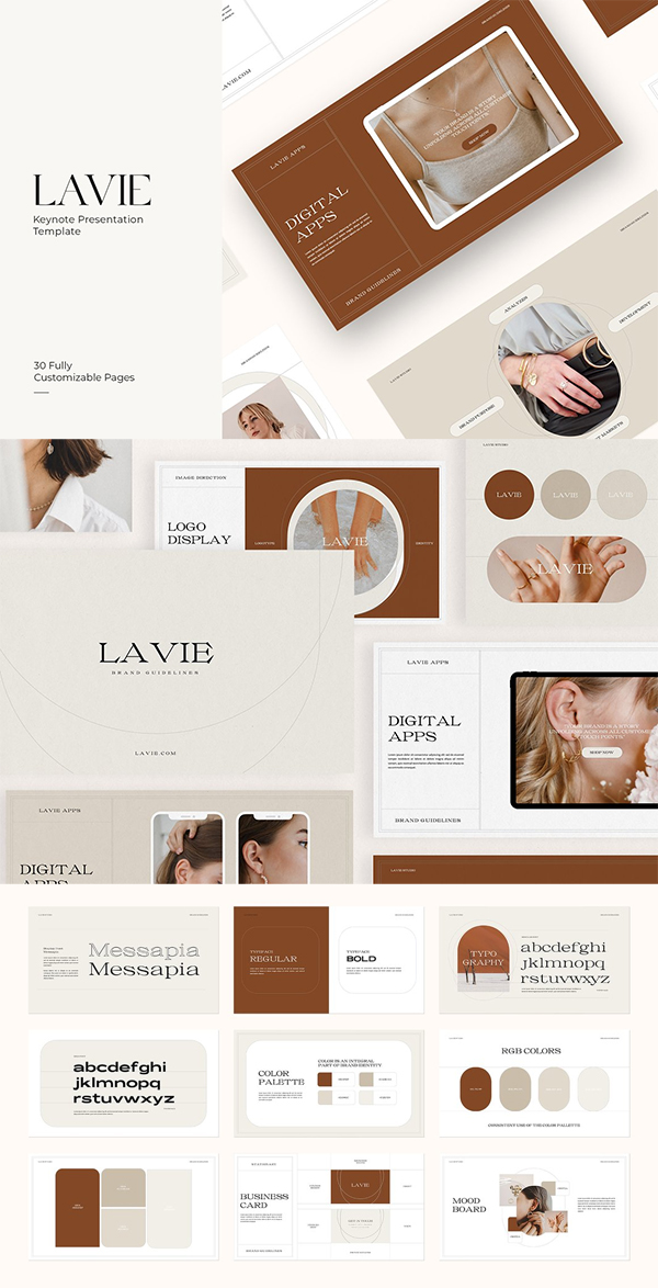 LAVIE - Keynote Brand Guidelines