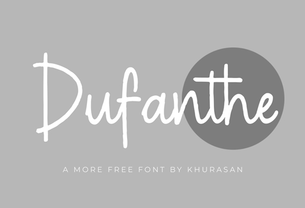 Dufanthe Free Font