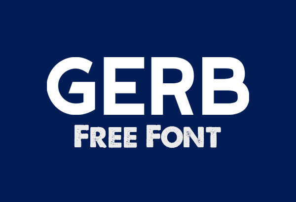 Gerb Free Font
