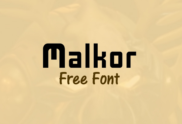 Malkor Free Font